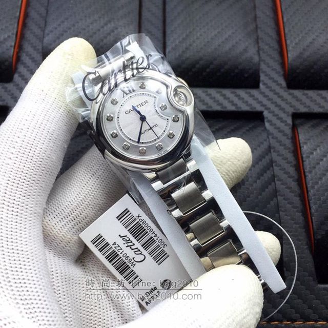 CARTIER手錶 全新v2版升級 卡地亞藍氣球 卡地亞女表 卡地亞機械女士腕表  hds1234